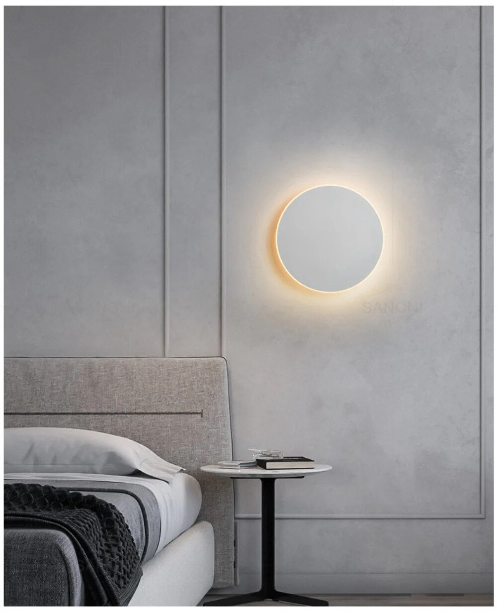 SleekSphere - Round LED Wall Light