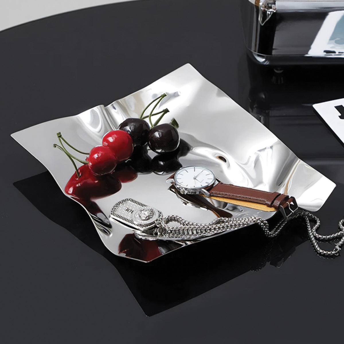 Silvro Decorative Tray | Elegant Accent for Stylish Homes