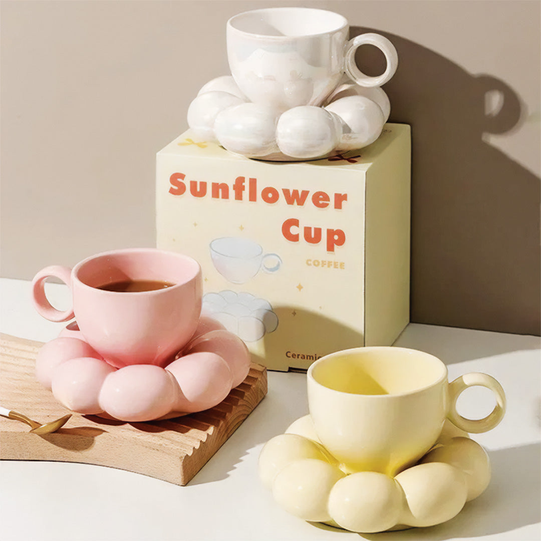 Sunflower Mug | Beautiful Floral Design for Morning Coffee