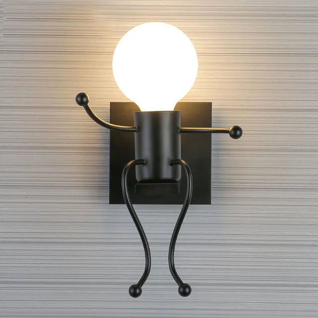 IronBuddy - Creative Robot Wall Lamp