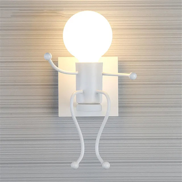 IronBuddy - Creative Robot Wall Lamp