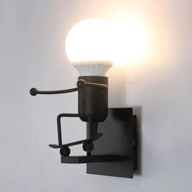 IronBuddy - Creative Robot Wall Lamp