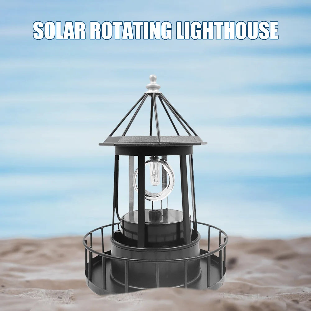 CoastalGlow - Adjustable Solar-Powered Lighthouse