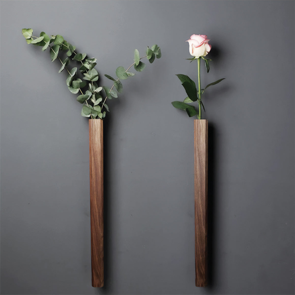 Flower Flute Wall Vases | Elegant Vertical Planters