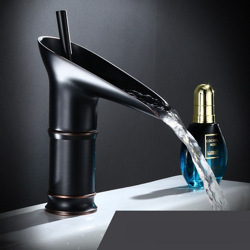 Antique Waterfall Bathroom Sink Faucet | Classic Elegance, Modern Comfort