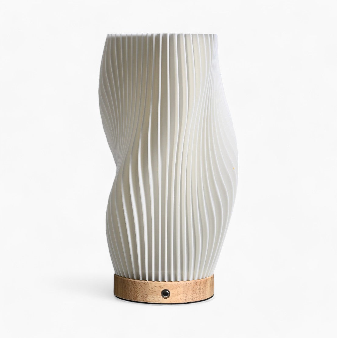 Wellenkamm Lamp | Wave Pattern Light, Adjustable Brightness, Modern Home Decor