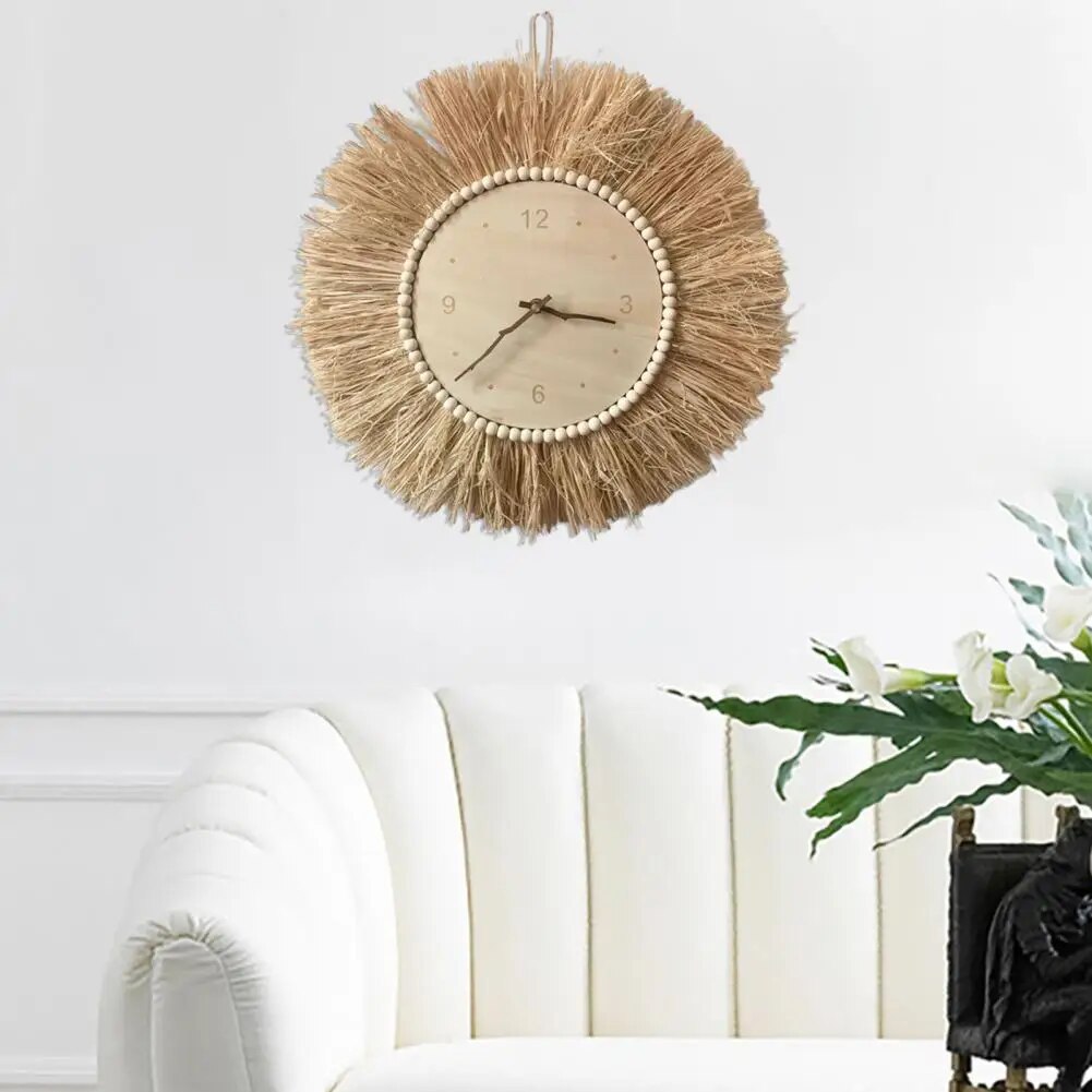 WheatWhirl - Strohzeit Wall Clock