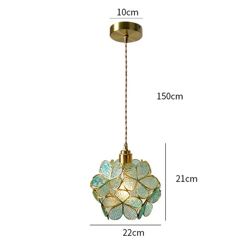 PrismaticCascade - Rainbow Crystal Pendant Light