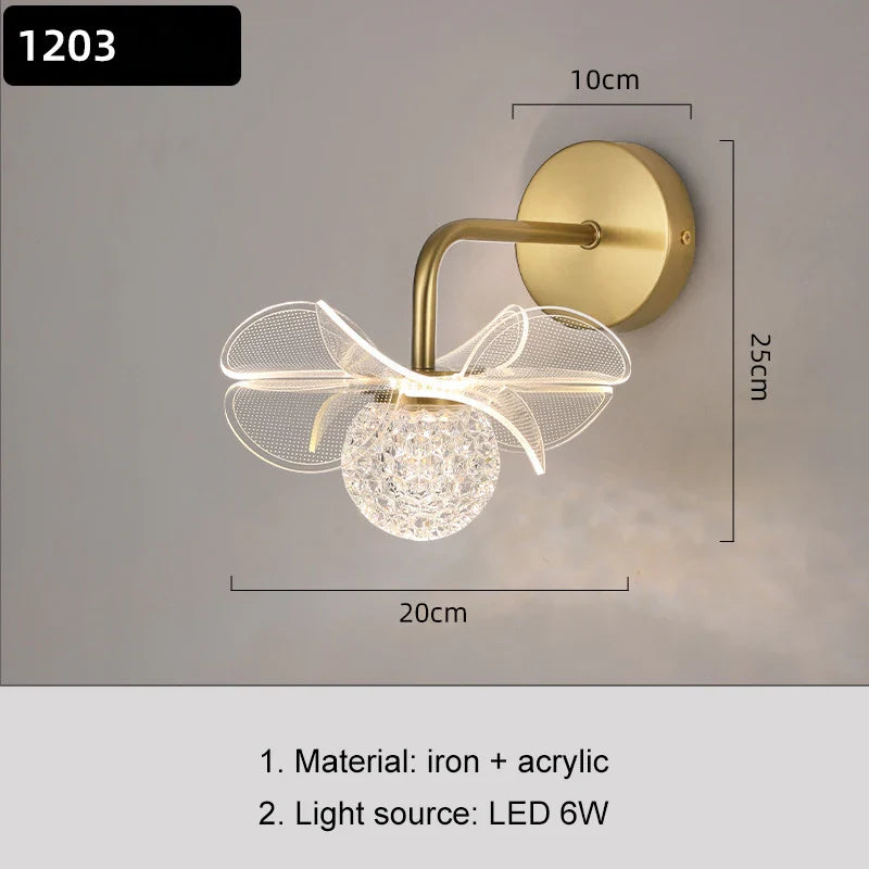 FloralGlow - Modern Lighting