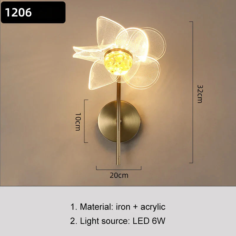 FloralGlow - Modern Lighting