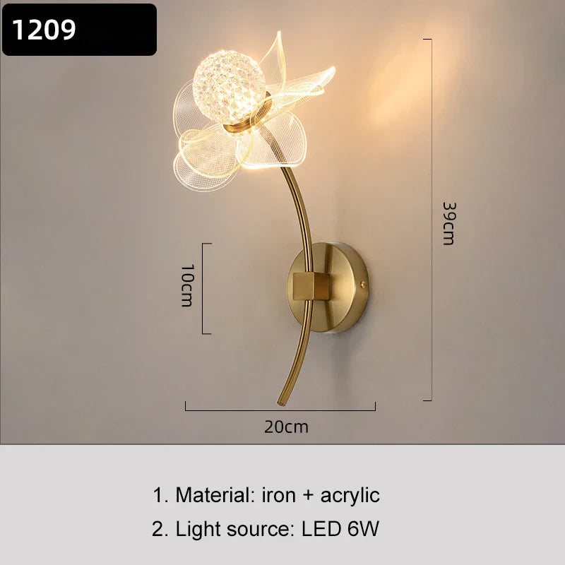 FloralGlow - Modern Lighting