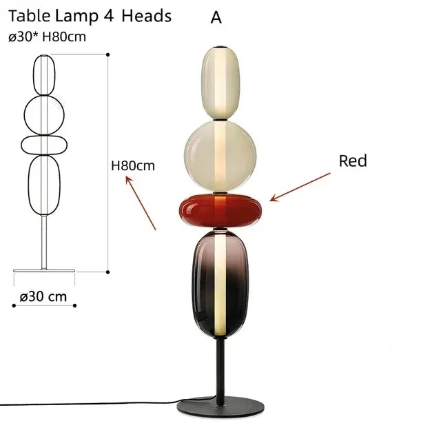 RomaGlow | Italian Colored Glass Light