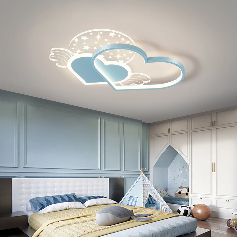 LuminaLove - LED Heart Ceiling Lights