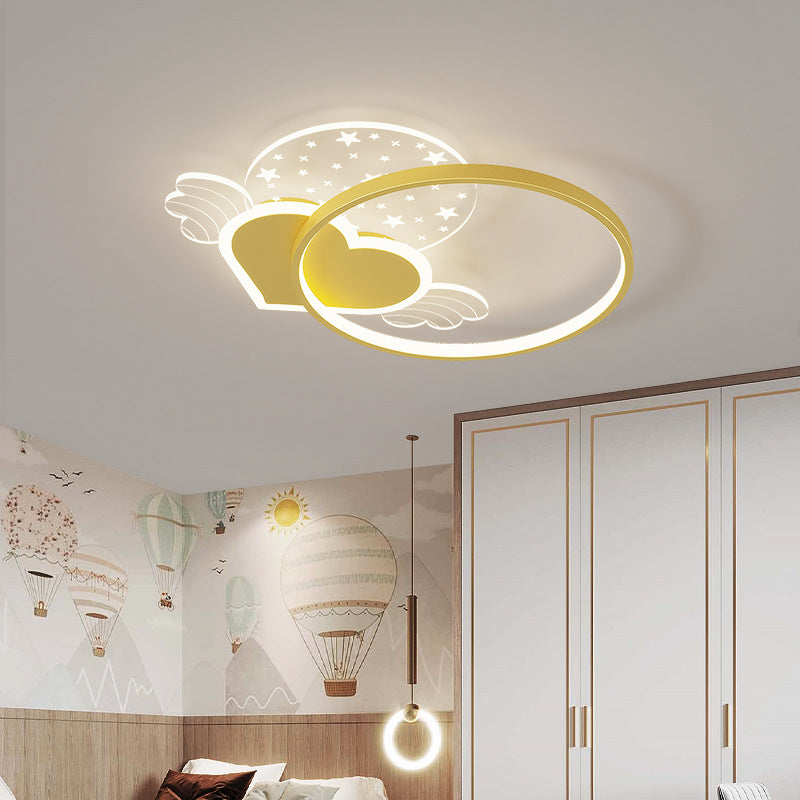 LuminaLove - LED Heart Ceiling Lights