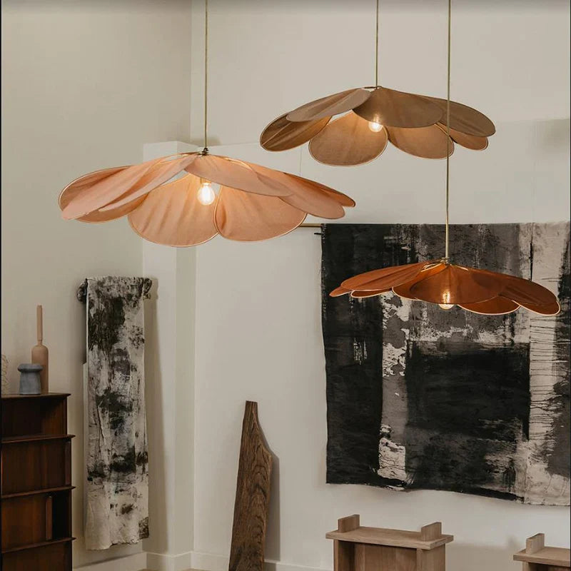 Flower Petal Pendant Lights