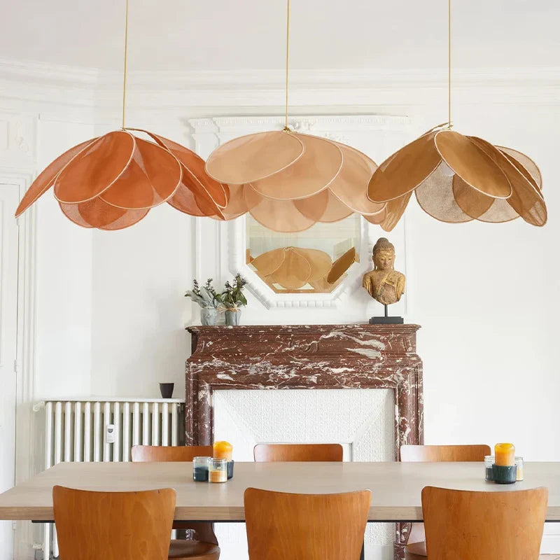 Flower Petal Pendant Lights