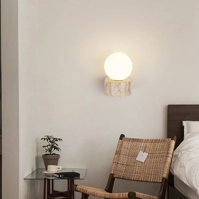 Natural Artificial Stone Wall Light