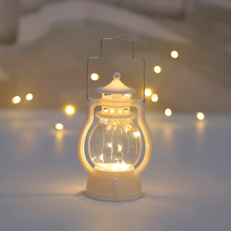 AntiqueAura | Battery-Powered Hanging Lantern