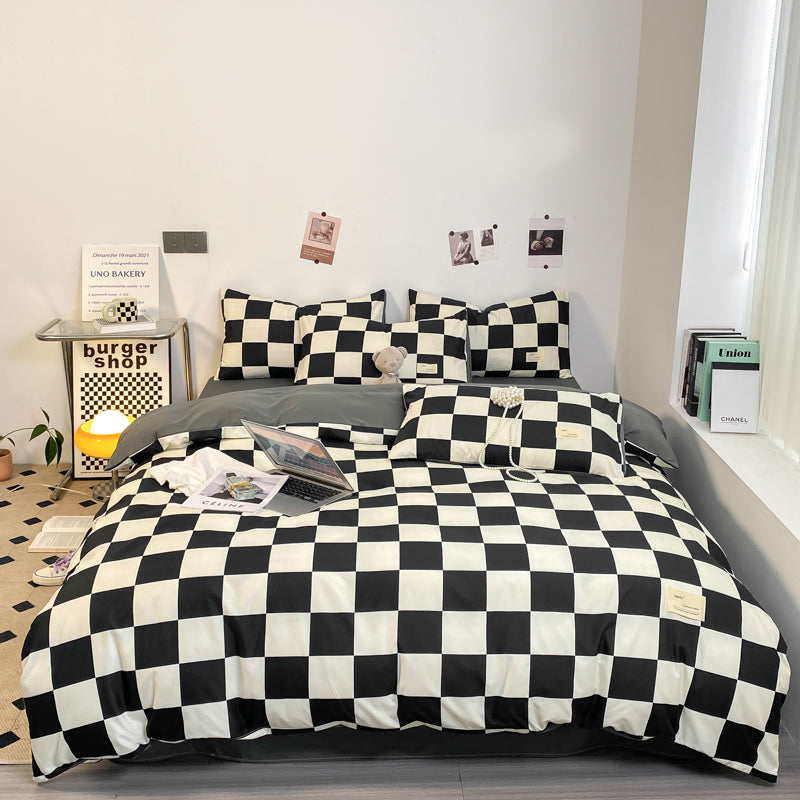 PatternNest | Grid Bedding Set