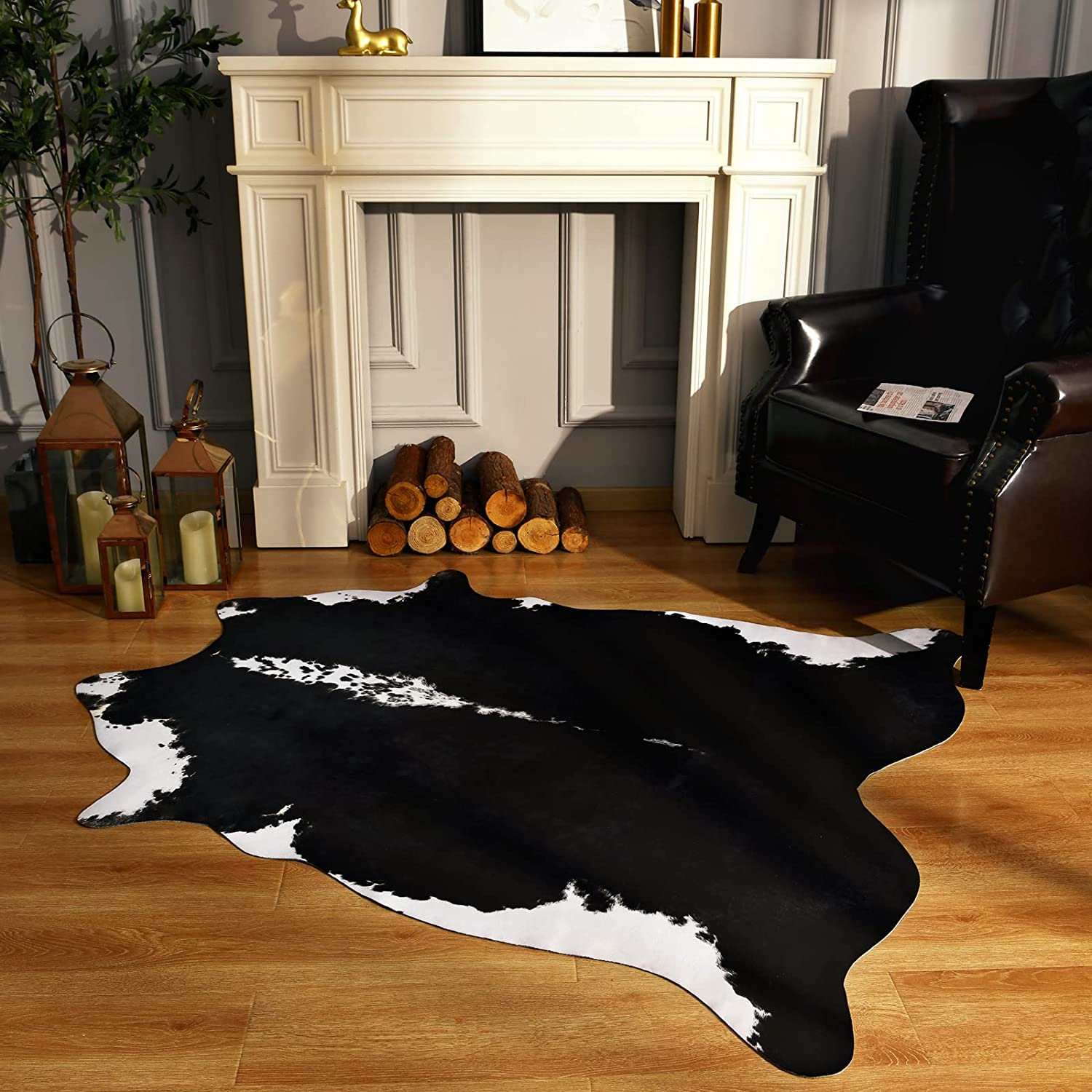 VersatileDecor - Premium Cow Print Rug