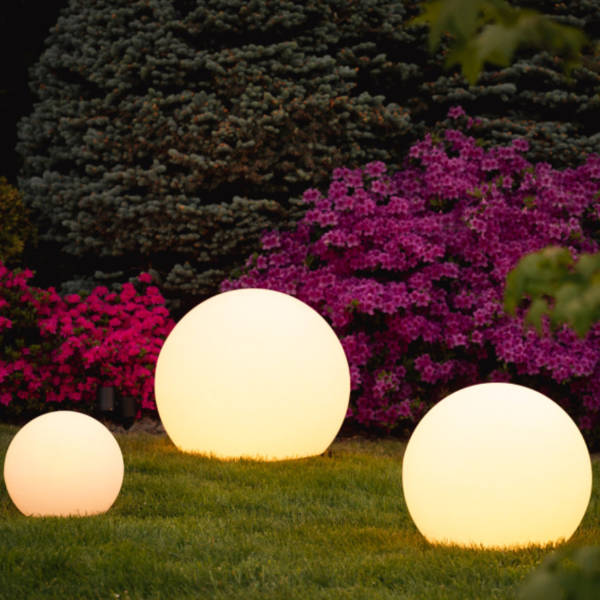 Solar Spherical Garden Light | Weatherproof, 16 Colors, Remote Control