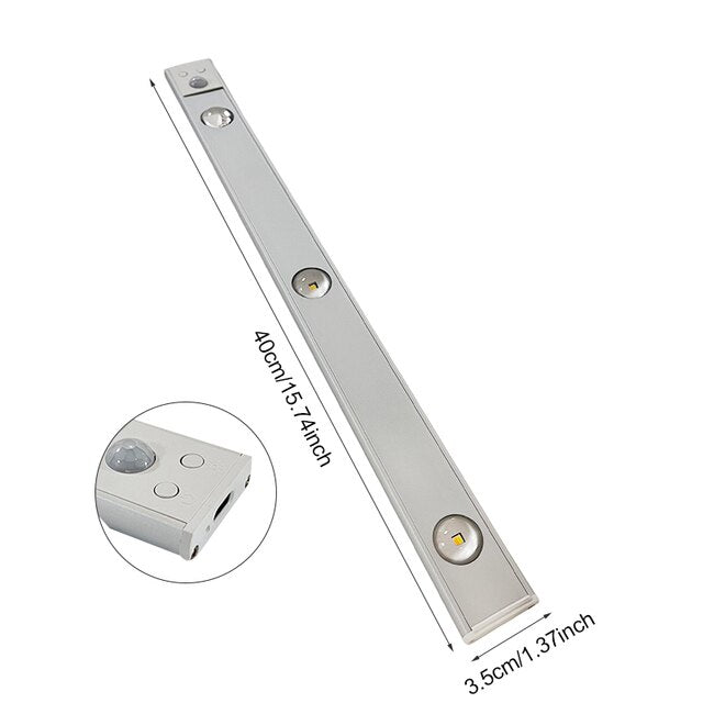 Wireless Smart LED Fixture | Motion-Activated Lighting and Easy Installation