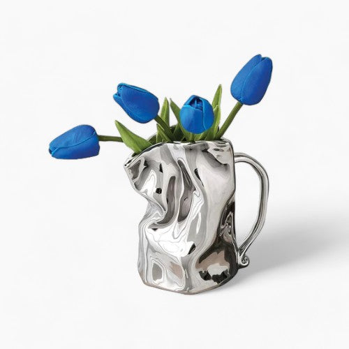 Folded Coffee Mug Vases | Unique Decorative Home Accents