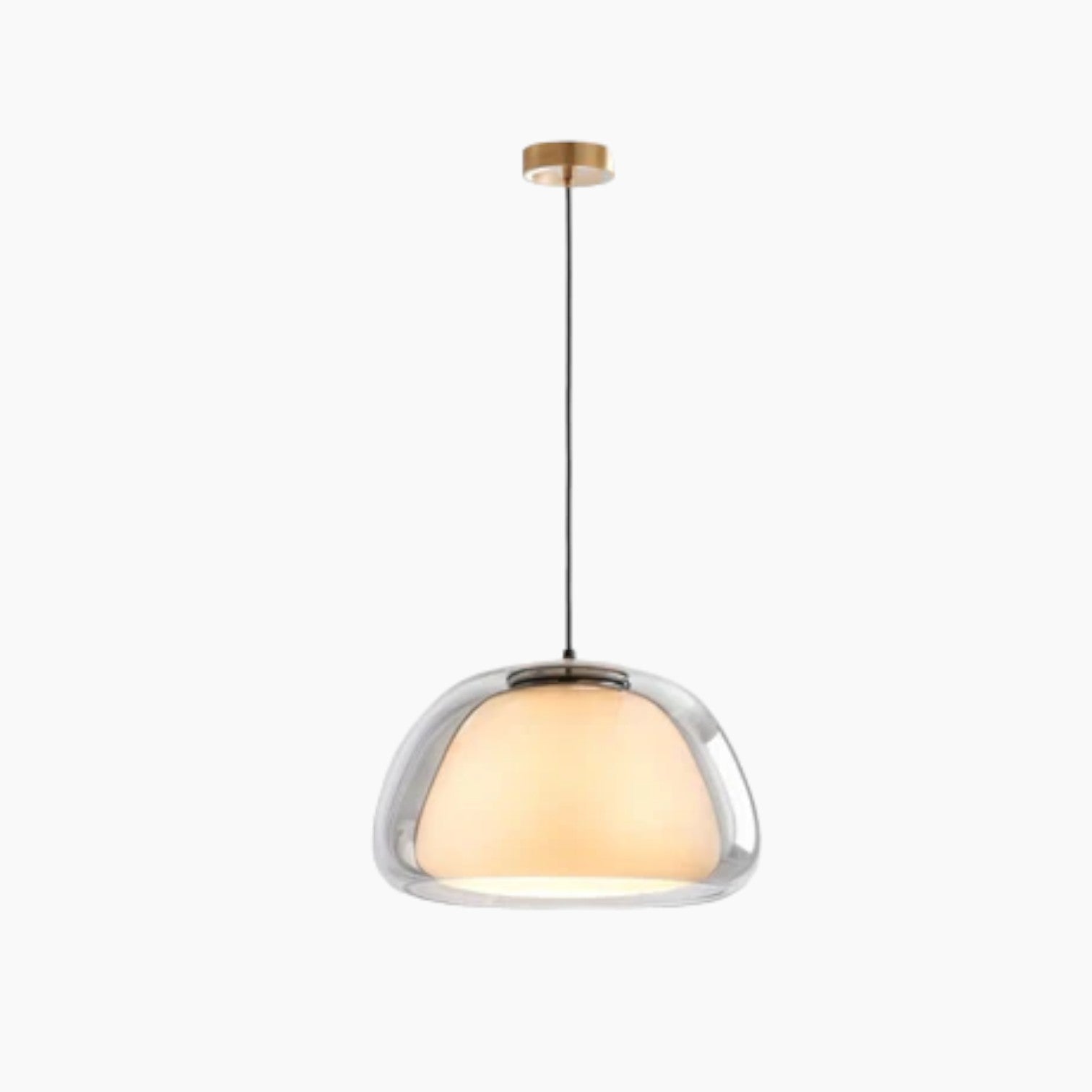 Modern LED Pendant Lights | Adjustable Glass Dome Lighting