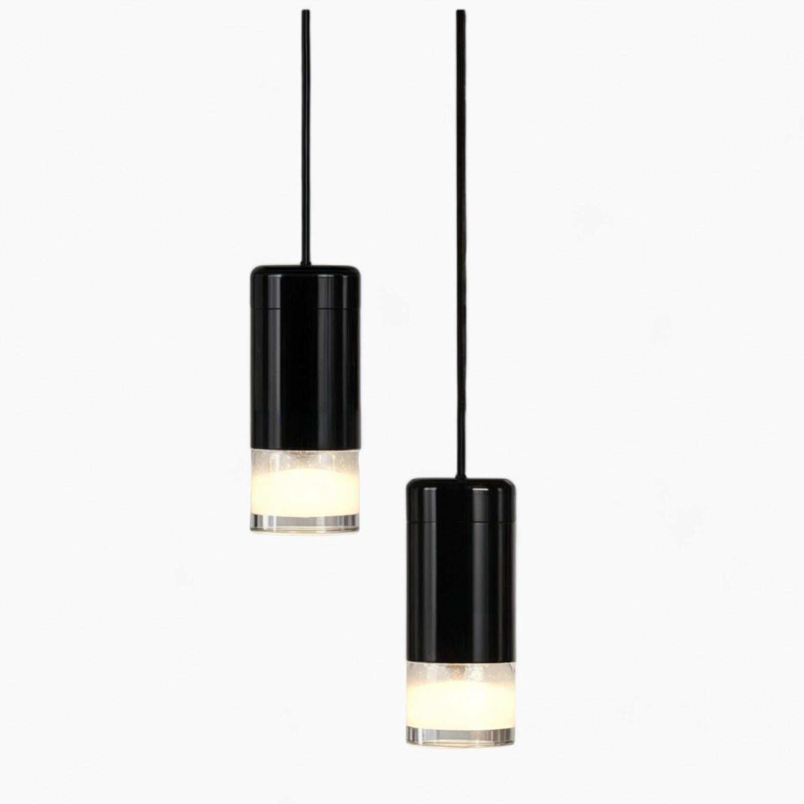 Plug-In Pendant Lights | Black Finish, 15ft Cord, On/Off Switch