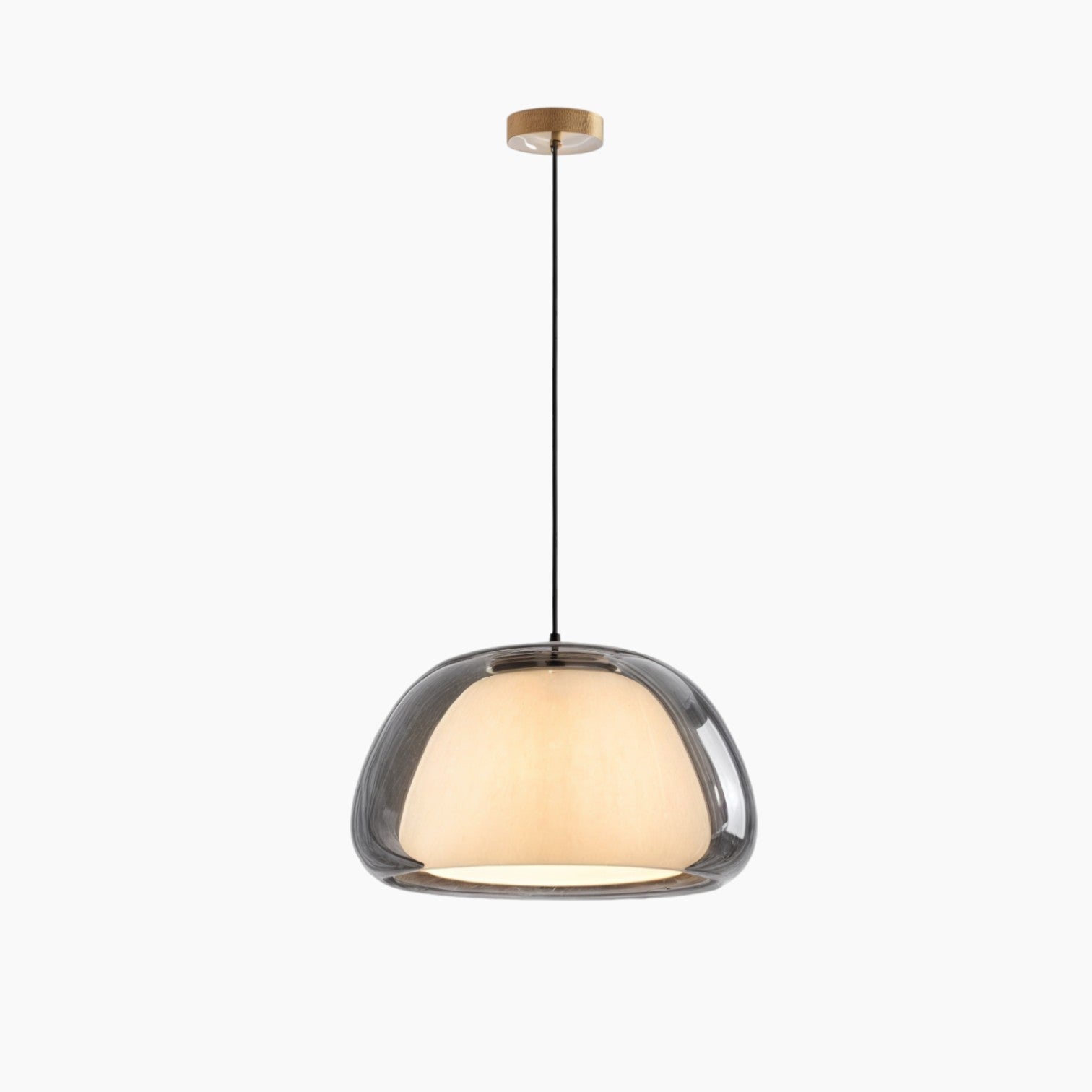 Modern LED Pendant Lights | Adjustable Glass Dome Lighting