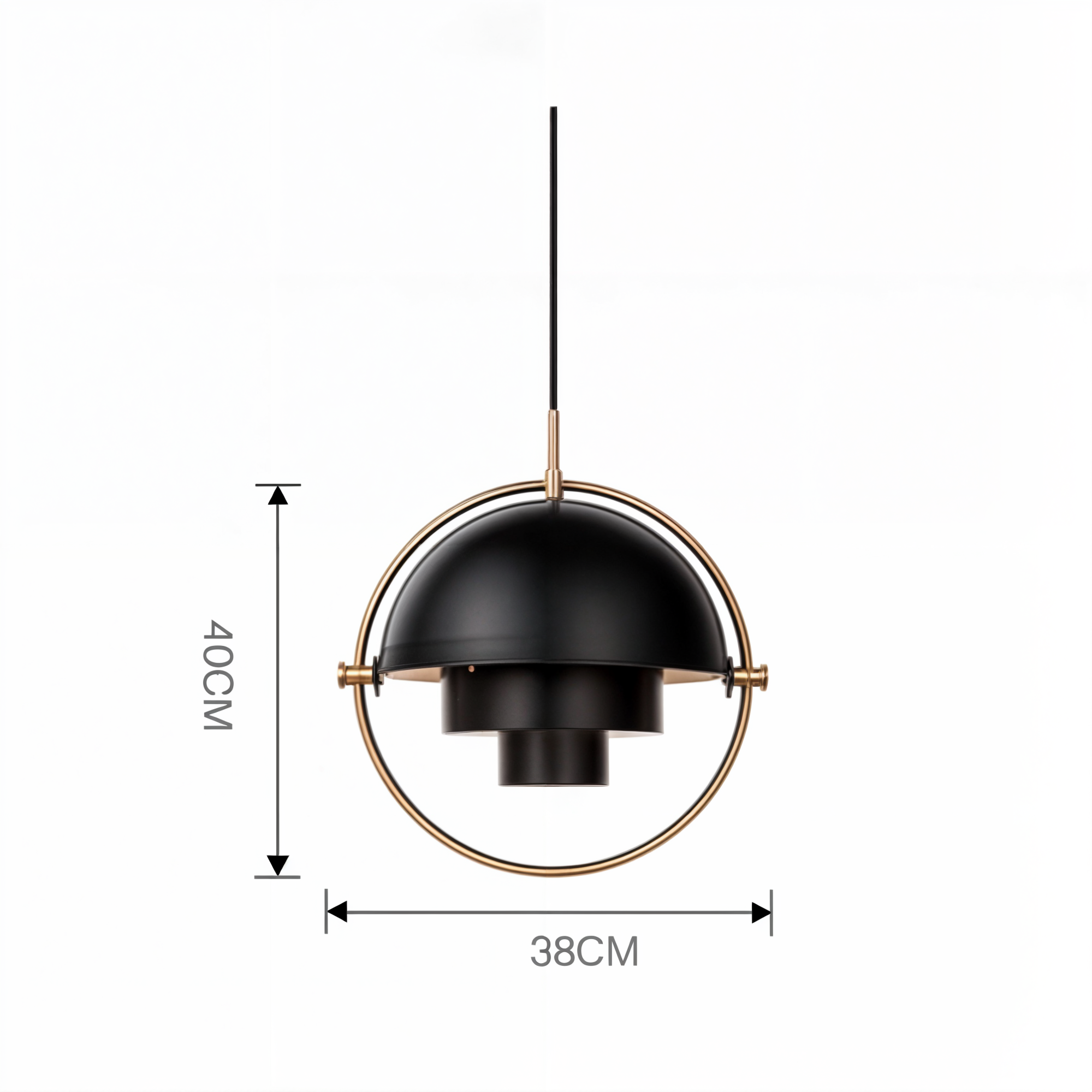 Modern Iron Glass Pendant Lights | Chrome Plated E27 Bulb Fixtures