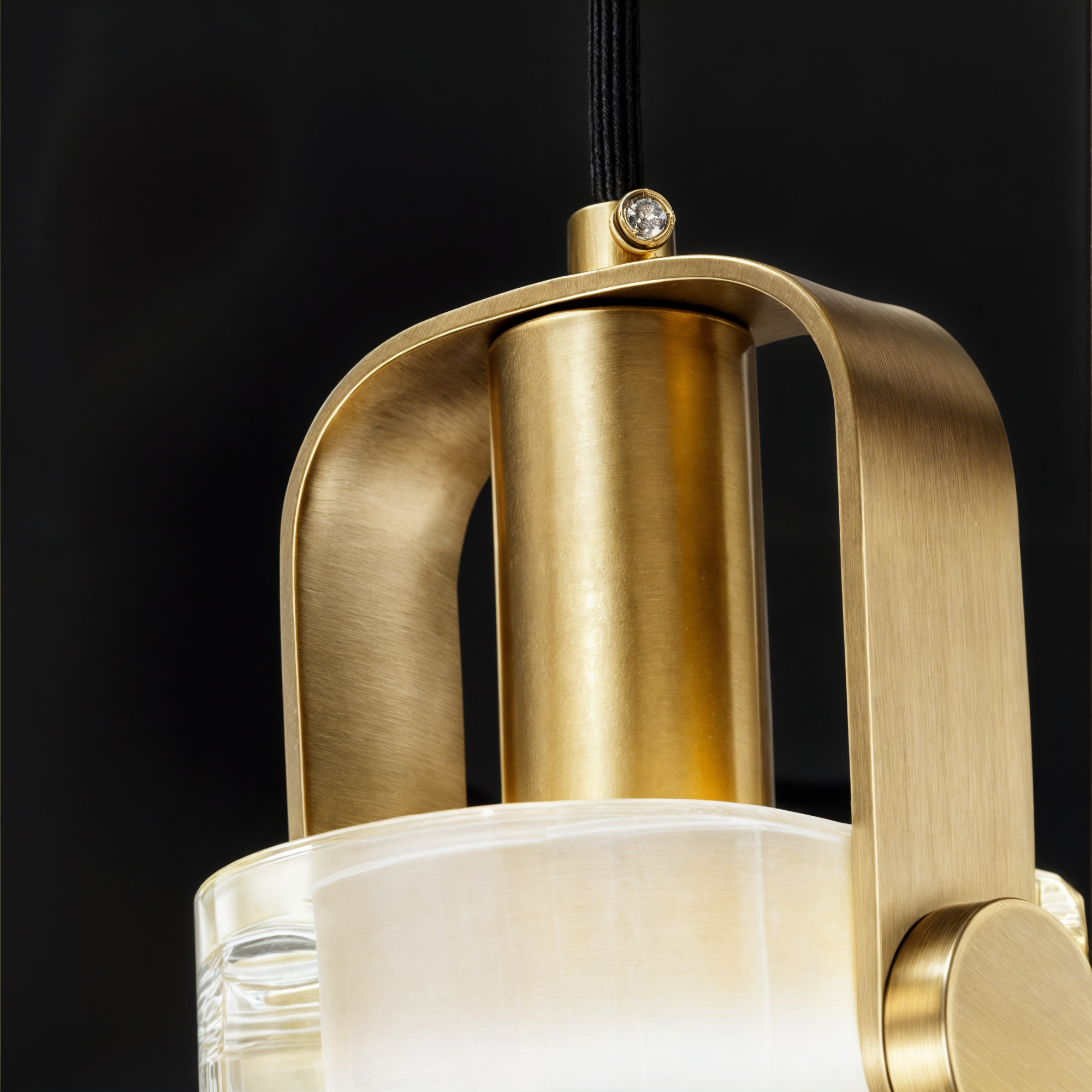 Modern Gold Crystal Pendant Lights | Elegant Copper & Glass Chandeliers