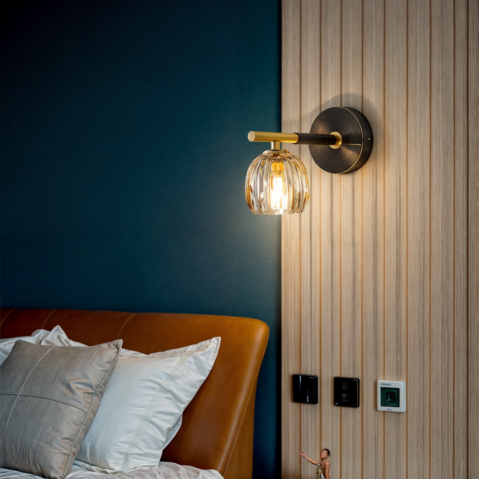 Modern Copper Ball Wall Light | Versatile G9 LED Wall Lamp