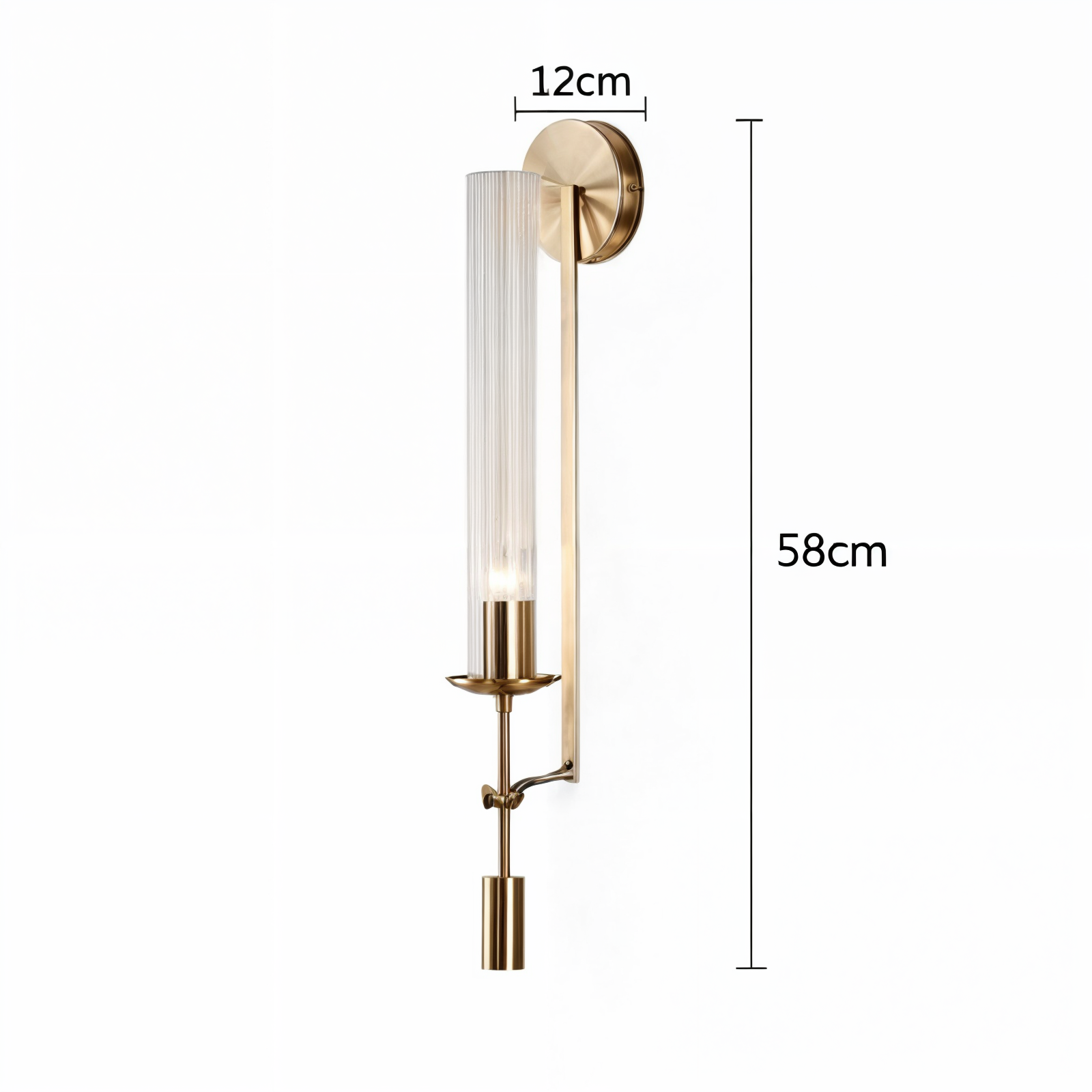 Nordic Wall Lamp | Iron & Glass, E27, 90-260V, LED