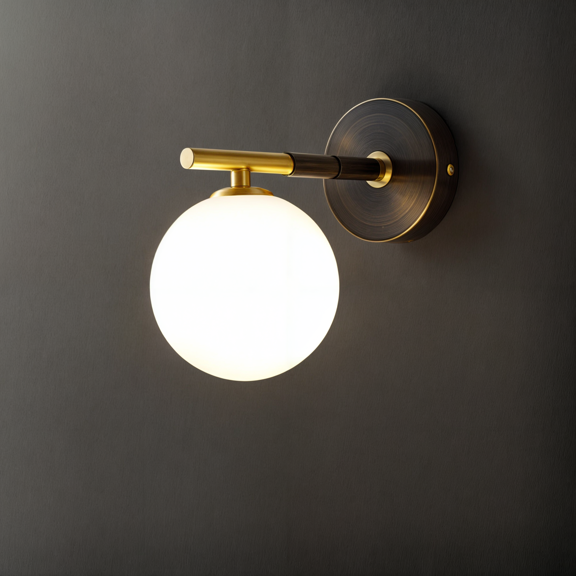 Modern Copper Ball Wall Light | Versatile G9 LED Wall Lamp