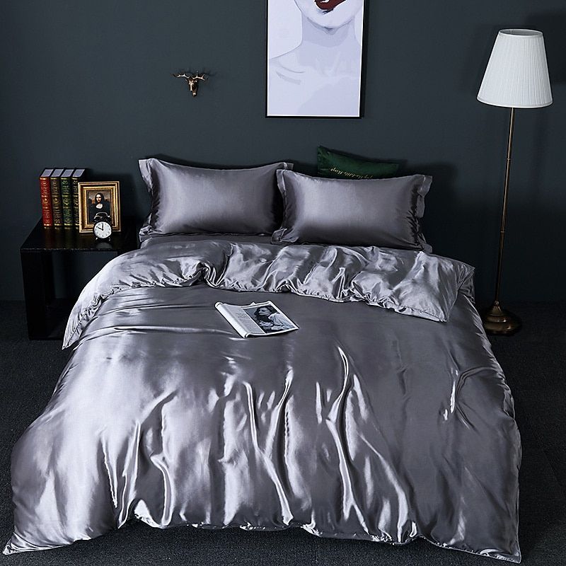 Luxury Silk/Satin Bedding Set | Ultimate Comfort and Elegant Design