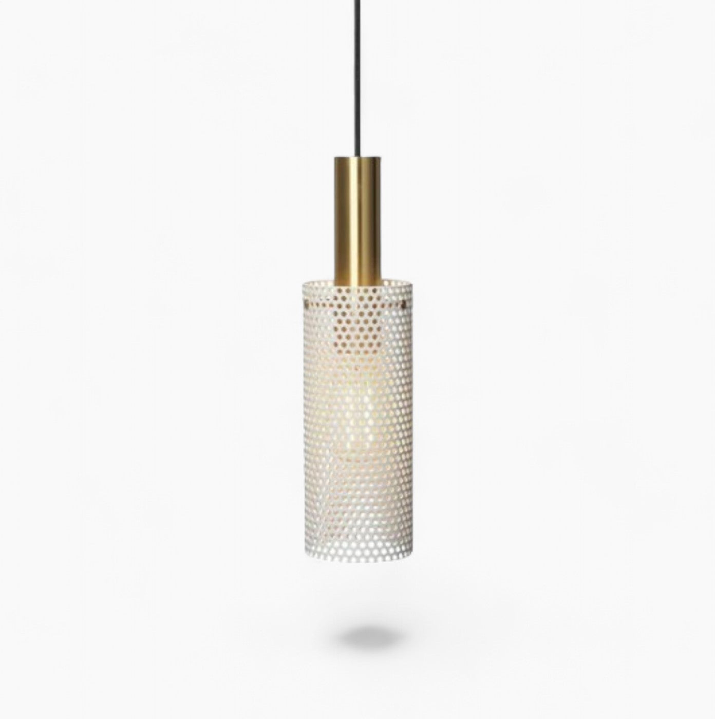 Elegant Metal Pendant Light | Modern Design & Adjustable Cable