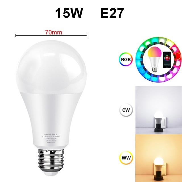 WiFi LED Bulb | Wireless, Adjustable Brightness