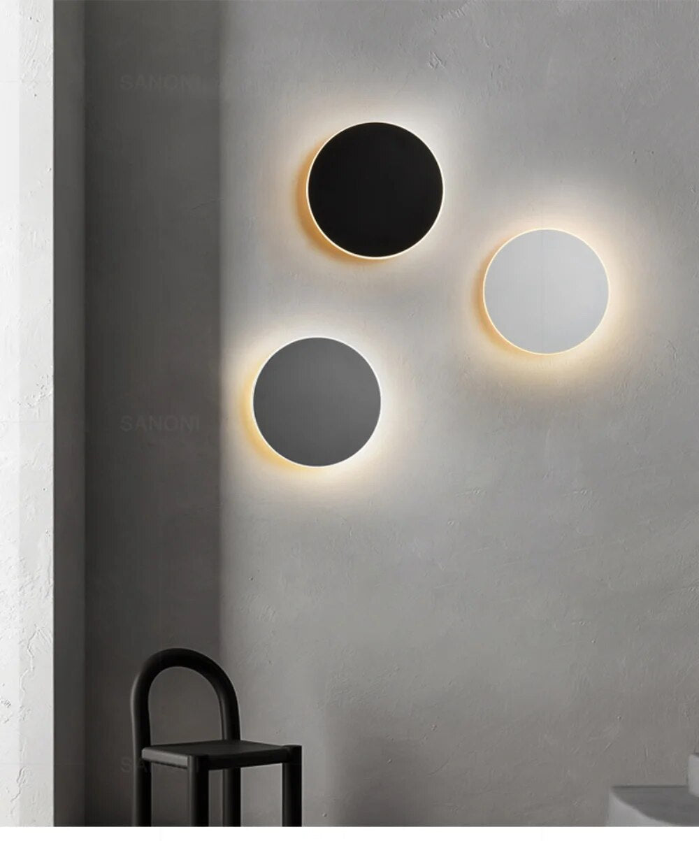 SleekSphere - Round LED Wall Light