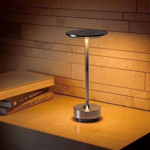 Wireless Nordic Light table lamp | USB rechargeable, metal, dimmable