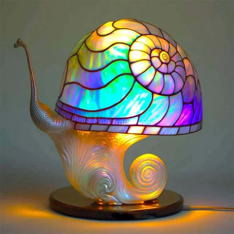 DreamLight - Stunning Stained Glass Lamp | Stylish Lighting and Soothing Design